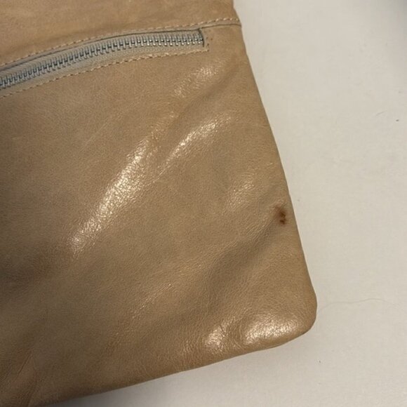 GIANNI CHIARINI 100% LEATHER SHOULDER LEATHER BAG MADE IN ITALY cream colour - Picture 9 of 12